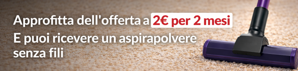 Approfitta dell'offerta